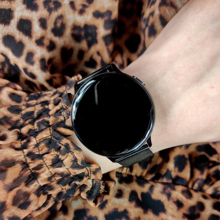 Smartwatch Pacific 24-13 Czarny z bransoletką  Ciśnienie Tlen Puls Kroki