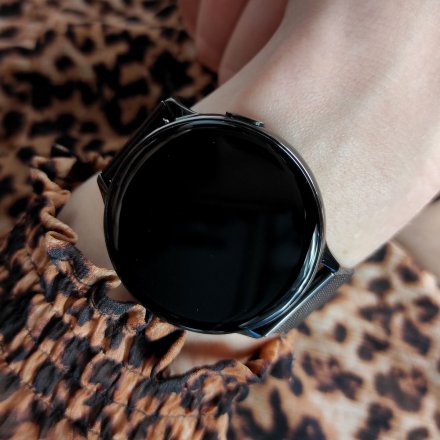 Smartwatch Pacific 24-13 Czarny z bransoletką  Ciśnienie Tlen Puls Kroki