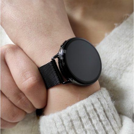 Smartwatch Pacific 24-13 Czarny z bransoletką  Ciśnienie Tlen Puls Kroki