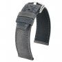 Szary pasek skórzany 22 mm HIRSCH Tritone 08564030-2-22 (L)