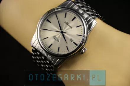 Zegarek Męski Adriatica na bransolecie A8194.51B3Q - Zegarek Kwarcowy Swiss Made
