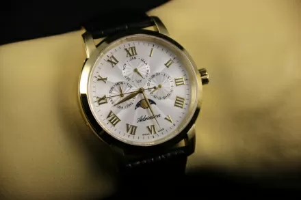 Zegarek Męski Adriatica na Pasku A8134.1233QF - Multifunction Swiss Made