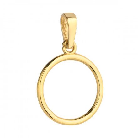 Biżuteria SAXO Zawieszka złote kółko 6-4-Z00045-0.55