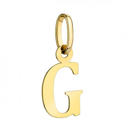 Biżuteria SAXO Zawieszka złota litera G 6-20-Z00213-0.59