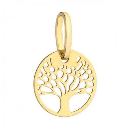 Biżuteria SAXO Zawieszka złota drzewko szczęścia 6-20-Z00241-0.28