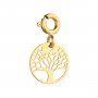 Biżuteria SAXO Zawieszka Charms złota drzewko szczęścia 6-20-Z00245-0.32
