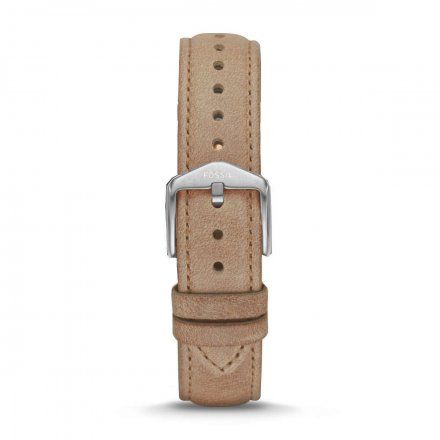 Beżowy pasek Fossil 18 mm Boyfriend ES4179