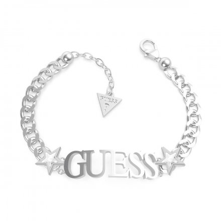 Srebrna bransoletka Guess A Star Is Born z gwiazdkami UBB70075-S