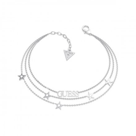 Srebrna bransoletka Guess z gwiazdkami GUESS A STAR IS BORN UBB70077-S
