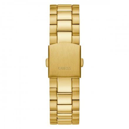 Złoty zegarek Guess Connoisseur z bransoletką i datownikiem GW0265G2 