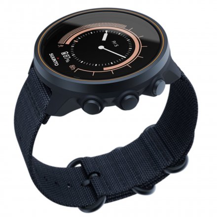 Suunto Zegarek męski SS050565000 Suunto 9 Baro Granite Blue Titanium