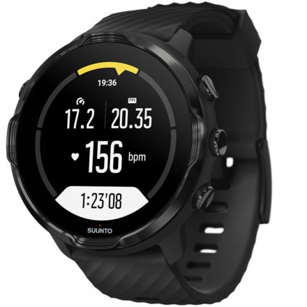 Suunto Zegarek Smartwatch SS050378000 Suunto 7 Black HR WEAR OS