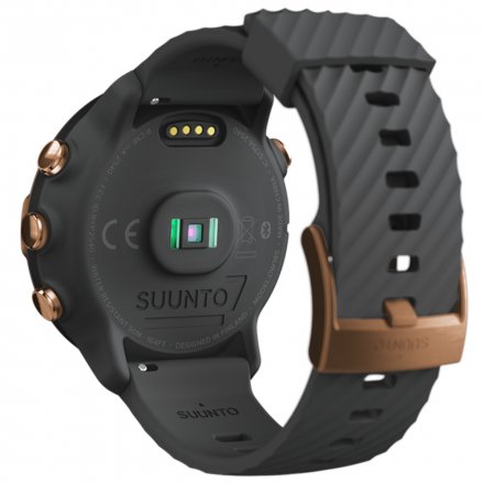 Suunto Zegarek Smartwatch SS050382000 Suunto 7 Graphite Copper HR WEAR OS