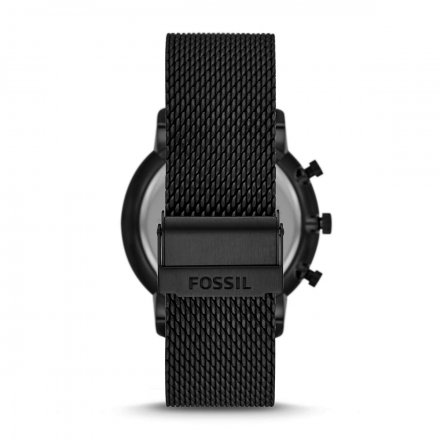 Komplet Fossil Neutra czarny zegarek + bransoletka FS5786SET