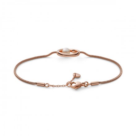 Pozłacana bransoletka Skagen z perłą SKJ1441791