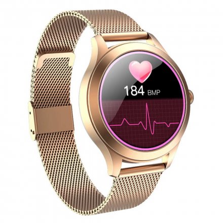 Smartwatch Garett Lady Naomi Pro RT złoty z bransoletą 5904238480656