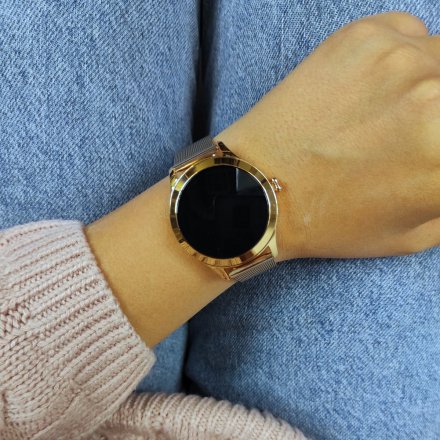 Smartwatch Garett Lady Naomi Pro RT złoty z bransoletą 5904238480656