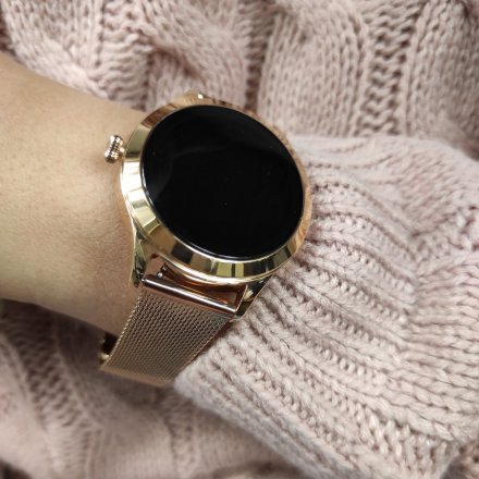 Smartwatch Garett Lady Naomi Pro RT złoty z bransoletą 5904238480656