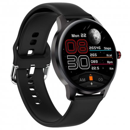 Smartwatch Garett Lady Olivia RT czarny z paskiem 5904238480823
