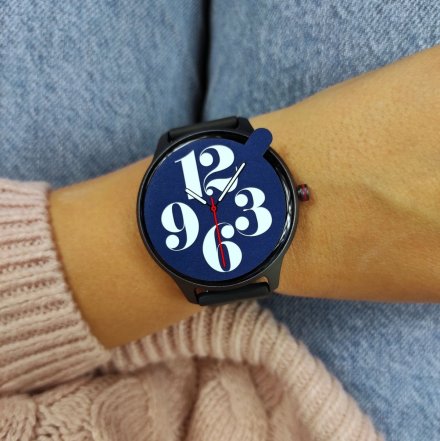 Smartwatch Garett Lady Olivia RT czarny z paskiem 5904238480823