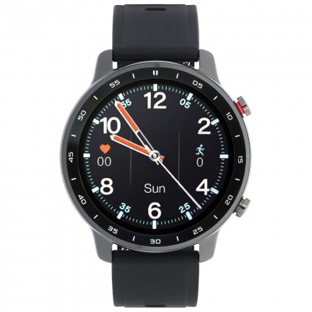 Smartwatch Garett Sport City RT czarny z paskiem 5904238480557