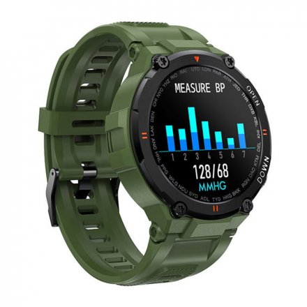 Smartwatch Garett Sport Combat RT zielony z paskiem 5904238480847