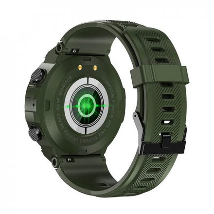 Smartwatch Garett Sport Combat RT zielony z paskiem 5904238480847