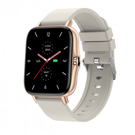 Smartwatch Garett Sport Mode PRO RT złoty z paskiem 5904238480700