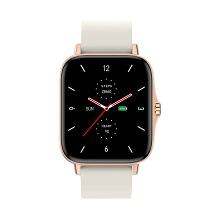 Smartwatch Garett Sport Mode PRO RT złoty z paskiem 5904238480700