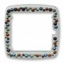 Ramka S.T.A.M.P.S. Full Metal Jack Diamond White Colorful 102294 0225