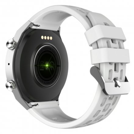 Srebrno-biały smartwatch męski damski Rubicon RNCE68 SMARUB066