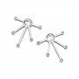 Kolczyki Melano Friends Stars FE23SS00000 Srebrne