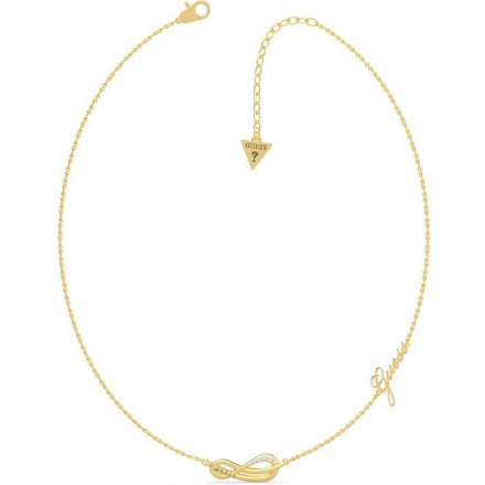 Złoty naszyjnik Guess nieskończoność GUESS ETERNAL LOVE UBN20077