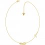 Złoty naszyjnik Guess nieskończoność GUESS ETERNAL LOVE UBN20077