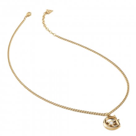 Złoty naszyjnik Guess z literą G GUESS A STAR IS BORN UBN70069