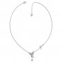 Srebrny naszyjnik Guess z motylkami GUESS FLY AWAY UBN70083