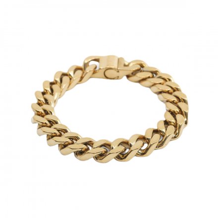 Złota bransoleta męska Guess łańcuch UMB70048-L