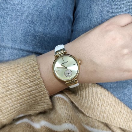 Anne Klein AK/3380CHWT Zegarek Damski