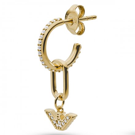 Złote kolczyki damskie Emporio Armani EG3465710 Essential Oryginalna Biżuteria EA