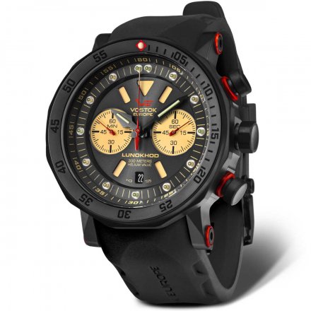 Zegarek Męski Vostok Europe Lunokhod-2 6S21-620C629 Chrono Line