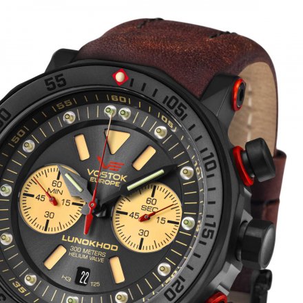 Zegarek Męski Vostok Europe Lunokhod-2 6S21-620C629 Chrono Line