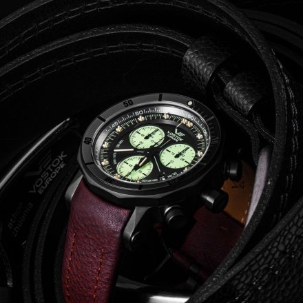 Zegarek Męski Vostok Europe Lunokhod-2 6S21-620C629 Chrono Line