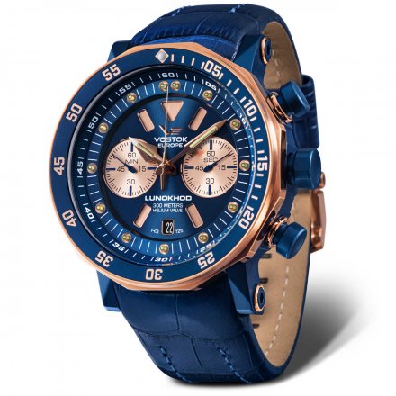 Zegarek Męski Vostok Europe Lunokhod-2 6S21-620E631 Chrono Line