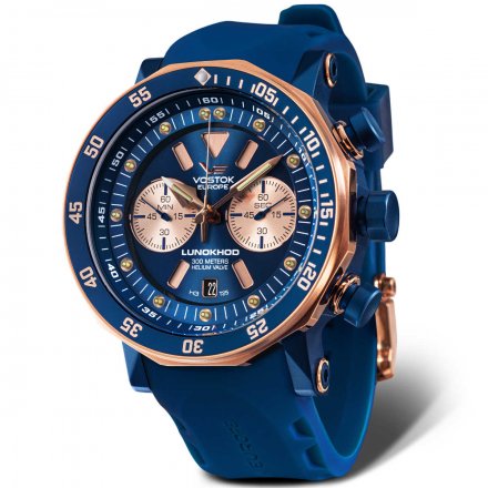 Zegarek Męski Vostok Europe Lunokhod-2 6S21-620E631 Chrono Line