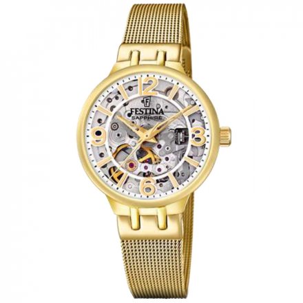 Zegarek Damski Festina F20580/1 Automatic Skeleton 20580 1