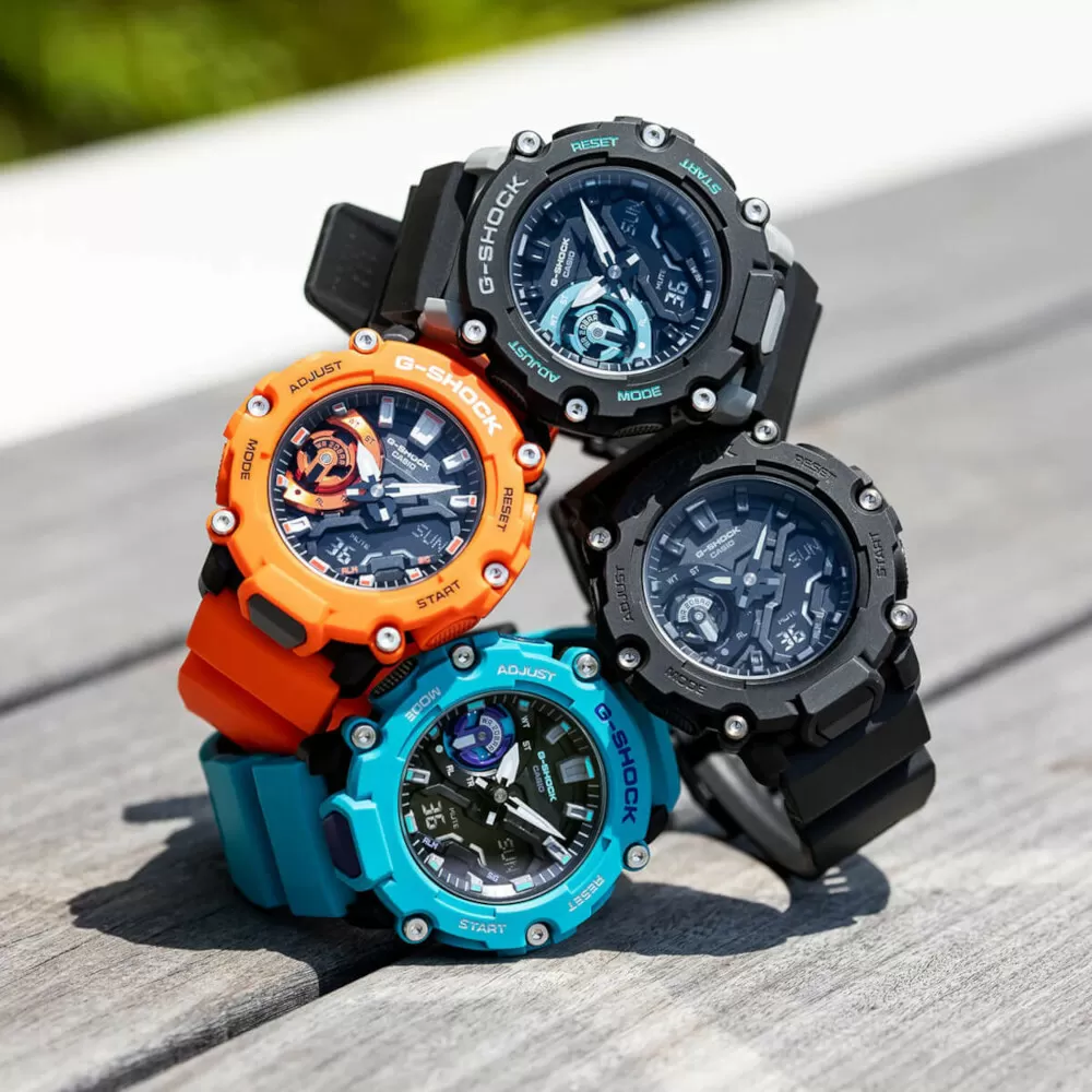 g-shock　GA-2200BB-1AJF CASIO GA-2200NN-1AER - ZEGAREK G-SHOCK G-Carbon MATRIX
