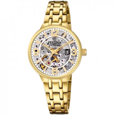 Zegarek Damski Festina F20617/1 Automatic Skeleton 20617 1
