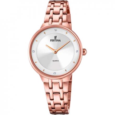 RÓŻOWOZŁOTY Zegarek Damski Festina  Madmoiselle  F20602 1