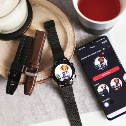 Smartwatch czarny Vector VCTR-32-22BK