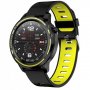 Smartwatch Pacific 14-3 Czarno-żółty Sport Puls Kroki Ciśnienie Tlen Kalorie
